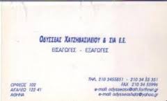 ΤΟΥΡΙΣΤΙΚΑ ΕΙΔΗ ΤΑΞΙΔΙΟΥ ΑΙΓΑΛΕΩ ΧΑΤΖΗΒΑΣΙΛΕΙΟΥ ΟΔΥΣΣΕΑΣ